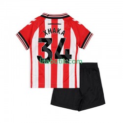 Sunderland Granit Xhaka 34 Barn Hemma Fotbollströja 2025-2026 Kortärmad