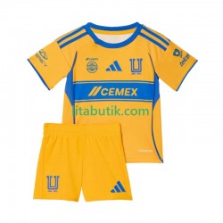 Tigres UANL Barn Hemma Fotbollströja 2025-2026 Kortärmad
