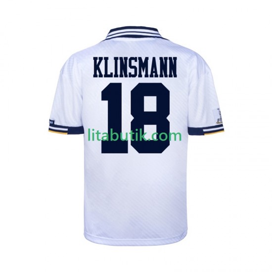 Tottenham Hotspur 1994 Retro Män Hemma Fotbollströja Kortärmad