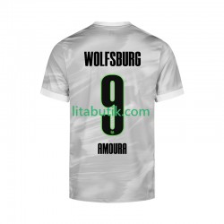 VfL Wolfsburg Mohamed Amoura 9 Män Borta Fotbollströja 2025-2026 Kortärmad