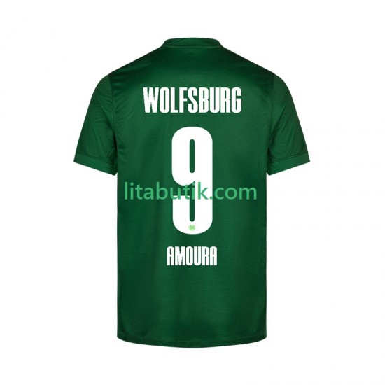 VfL Wolfsburg Mohamed Amoura 9 Män Hemma Fotbollströja 2025-2026 Kortärmad