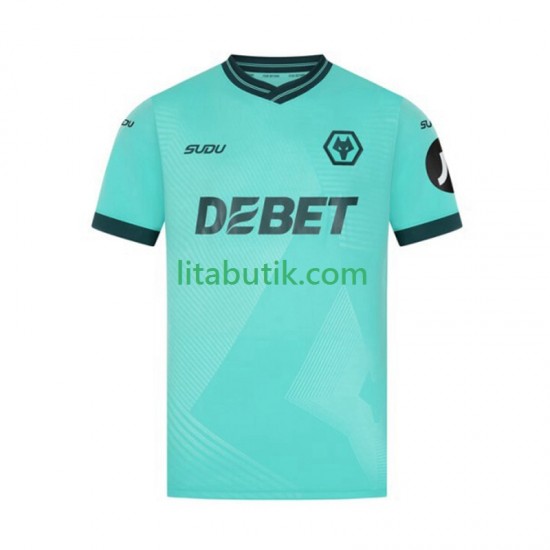 Wolverhampton Wanderers Män Borta Fotbollströja 2025-2026 Kortärmad