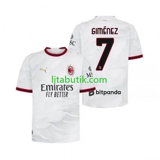 AC Milan Gimenez 7 Män Borta Fotbollströja 2026-2027 Kortärmad