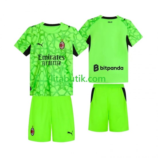 AC Milan Målvakt Barn Tredje Fotbollströja 2026-2027 Kortärmad