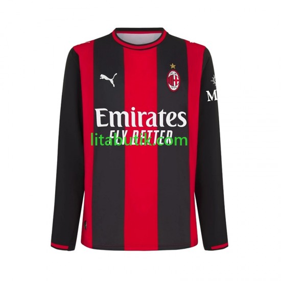 AC Milan Män Hemma Fotbollströja 2026-2027 Långärmad