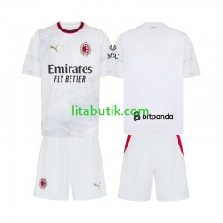 AC Milan Barn Borta Fotbollströja 2026-2027 Kortärmad AC Milan Barn Borta Fotbollströja 2026-2027 Kortärmad