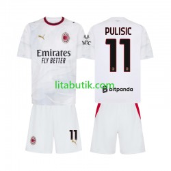 AC Milan Pulisic 11 Barn Borta Fotbollströja 2026-2027 Kortärmad AC Milan Pulisic 11 Barn Borta Fotbollströja 2026-2027 Kortärmad