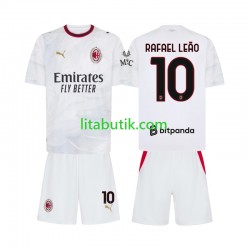 AC Milan Rafael Leao 10 Barn Borta Fotbollströja 2026-2027 Kortärmad AC Milan Rafael Leao 10 Barn Borta Fotbollströja 2026-2027 Kortärmad