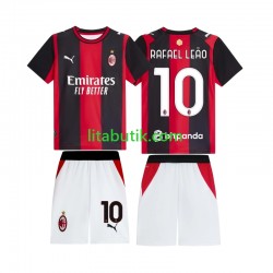AC Milan Rafael Leao 10 Barn Hemma Fotbollströja 2026-2027 Kortärmad AC Milan Rafael Leao 10 Barn Hemma Fotbollströja 2026-2027 Kortärmad