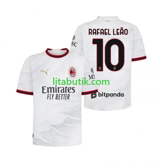 AC Milan Rafael Leao 10 Män Borta Fotbollströja 2026-2027 Kortärmad