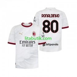AC Milan Ronaldinho 80 Män Borta Fotbollströja 2026-2027 Kortärmad AC Milan Ronaldinho 80 Män Borta Fotbollströja 2026-2027 Kortärmad