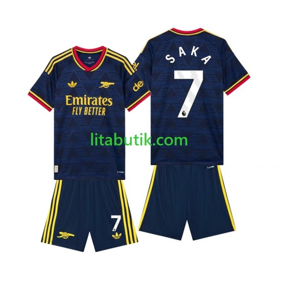 Arsenal Bukayo Saka 7 Barn Borta Fotbollströja 2026-2027 Kortärmad