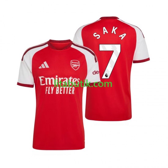 Arsenal Bukayo Saka 7 Män Hemma Fotbollströja 2026-2027 Kortärmad