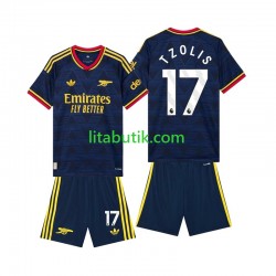 Arsenal Christos Tzolis 17 Barn Borta Fotbollströja 2026-2027 Kortärmad Arsenal Christos Tzolis 17 Barn Borta Fotbollströja 2026-2027 Kortärmad