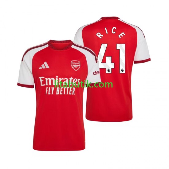 Arsenal Declan Rice 41 Män Hemma Fotbollströja 2026-2027 Kortärmad