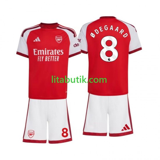 Arsenal Martin Odegaard 8 Barn Hemma Fotbollströja 2026-2027 Kortärmad