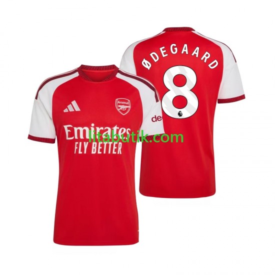 Arsenal Martin Odegaard 8 Män Hemma Fotbollströja 2026-2027 Kortärmad