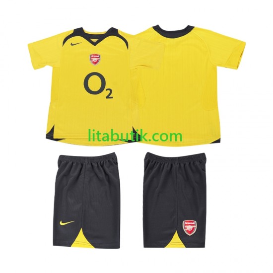 Arsenal 2005 Retro Barn Borta Fotbollströja 2006 Kortärmad
