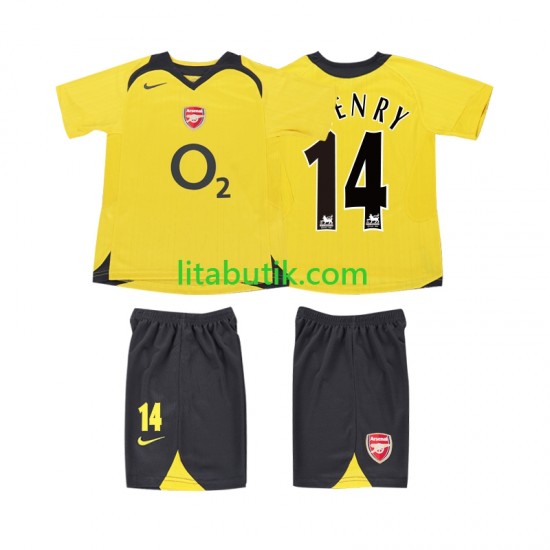 Arsenal Thierry Henry 14 2005 Retro Barn Borta Fotbollströja 2006 Kortärmad