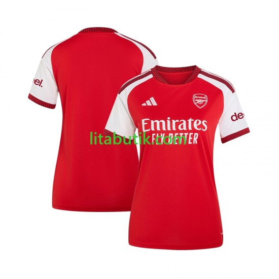 Arsenal Dam Hemma Fotbollströja 2026-2027 Kortärmad