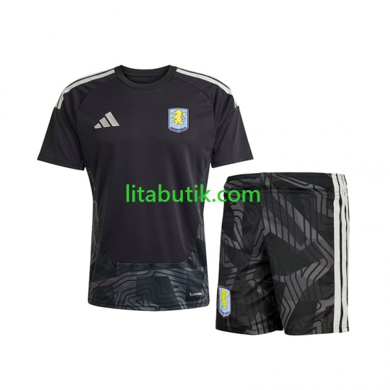 Aston Villa Målvakt Barn Borta Fotbollströja 2026-2027 Kortärmad