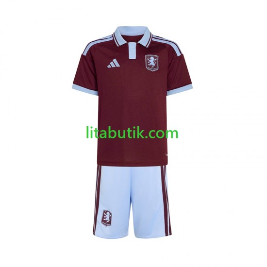 Aston Villa Barn Hemma Fotbollströja 2026-2027 Kortärmad