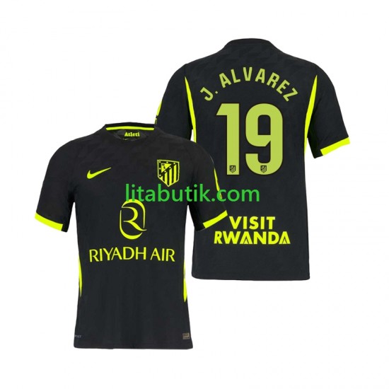 Atlético Madrid Julian Alvarez 19 Män Borta Fotbollströja 2026-2027 Kortärmad