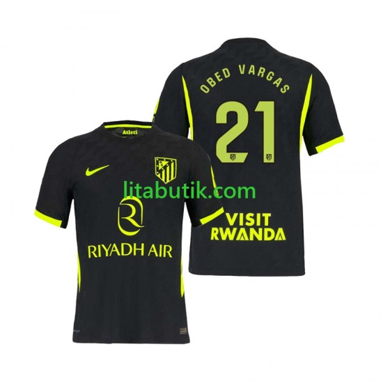 Atlético Madrid Obed Vargas 21 Män Borta Fotbollströja 2026-2027 Kortärmad