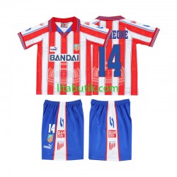 Atlético Madrid SIMEONE 14 1996 1997 Retro Barn Hemma Fotbollströja Kortärmad Atlético Madrid SIMEONE 14 1996 1997 Retro Barn Hemma Fotbollströja Kortärmad