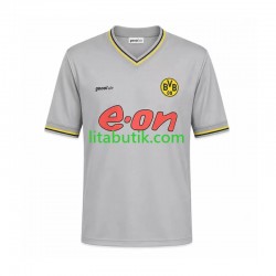 Borussia Dortmund Retro Män Borta Fotbollströja 2002 Kortärmad Borussia Dortmund Retro Män Borta Fotbollströja 2002 Kortärmad