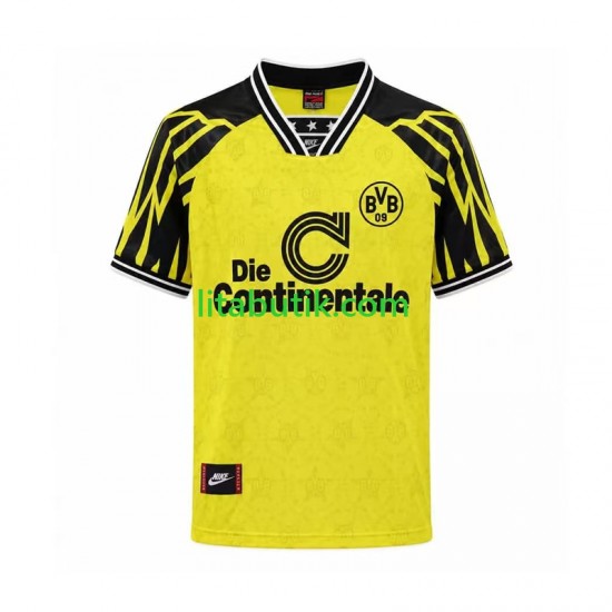 Borussia Dortmund 1994 Retro Män Hemma Fotbollströja Kortärmad