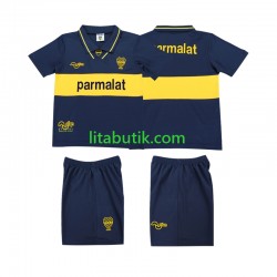 CA Boca Juniors 1993 1995 Retro Barn Hemma Fotbollströja Kortärmad CA Boca Juniors 1993 1995 Retro Barn Hemma Fotbollströja Kortärmad