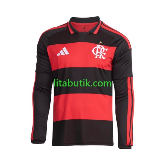 CR Flamengo Män Hemma Fotbollströja 2026-2027 Långärmad