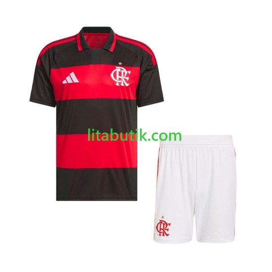 CR Flamengo Barn Hemma Fotbollströja 2026-2027 Kortärmad
