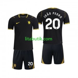Chlesea Joao Pedro 20 Barn Borta Fotbollströja 2026-2027 Kortärmad Chlesea Joao Pedro 20 Barn Borta Fotbollströja 2026-2027 Kortärmad