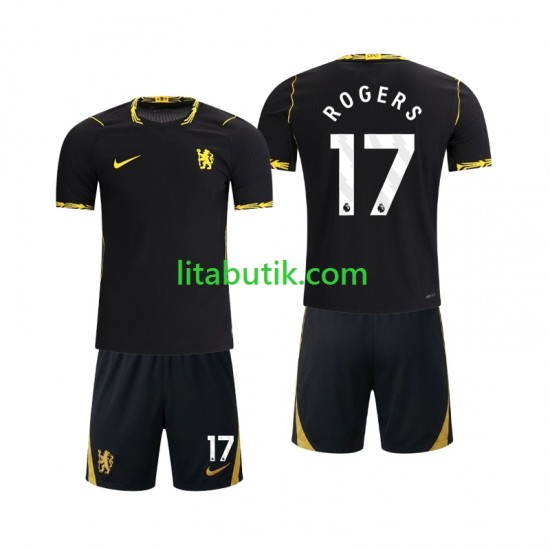 Chlesea Morgan Rogers 17 Barn Borta Fotbollströja 2026-2027 Kortärmad