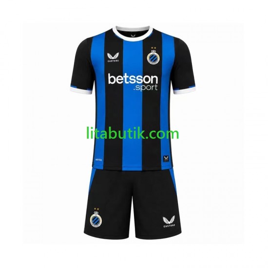 Club Brugge Barn Hemma Fotbollströja 2026-2027 Kortärmad