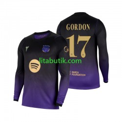 FC Barcelona Anthony Gordon 17 Män Borta Fotbollströja 2026-2027 Långärmad FC Barcelona Anthony Gordon 17 Män Borta Fotbollströja 2026-2027 Långärmad