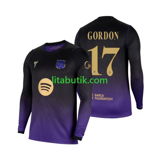 FC Barcelona Anthony Gordon 17 Män Borta Fotbollströja 2026-2027 Långärmad