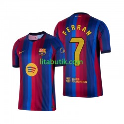 FC Barcelona Ferran Torres 7 Män Hemma Fotbollströja 2026-2027 Kortärmad FC Barcelona Ferran Torres 7 Män Hemma Fotbollströja 2026-2027 Kortärmad