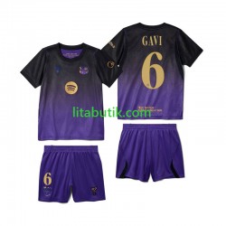 FC Barcelona Gavi 6 Barn Borta Fotbollströja 2026-2027 Kortärmad FC Barcelona Gavi 6 Barn Borta Fotbollströja 2026-2027 Kortärmad