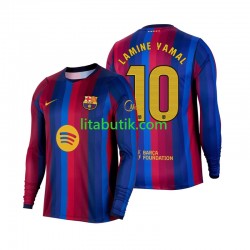 FC Barcelona Lamine Yamal 10 Män Hemma Fotbollströja 2026-2027 Långärmad FC Barcelona Lamine Yamal 10 Män Hemma Fotbollströja 2026-2027 Långärmad