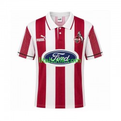 FC Köln 1995 1996 Retro Män Hemma Fotbollströja Kortärmad