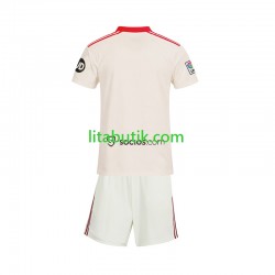 Sevilla FC Retro Barn Hemma Fotbollströja 2025-2026 Kortärmad