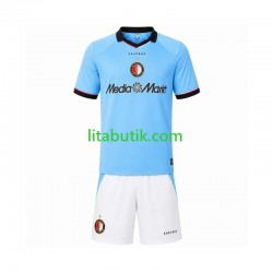 Feyenoord Rotterdam Barn Borta Fotbollströja 2026-2027 Kortärmad