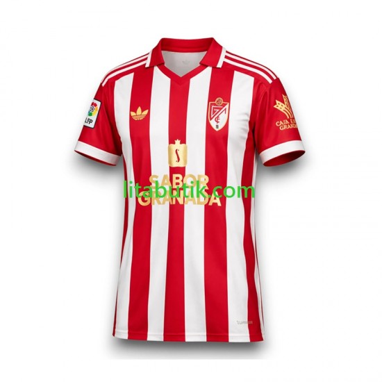 Granada Retro Män Hemma Fotbollströja 2025-2026 Kortärmad