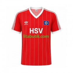 Hamburger SV 1983 Retro Män Borta Fotbollströja Kortärmad Hamburger SV 1983 Retro Män Borta Fotbollströja Kortärmad