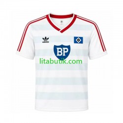 Hamburger SV 1986 Retro Män Borta Fotbollströja Kortärmad Hamburger SV 1986 Retro Män Borta Fotbollströja Kortärmad