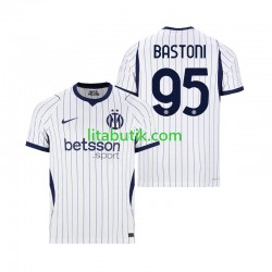 Inter Milan Alessandro Bastoni 95 Män Borta Fotbollströja 2026-2027 Kortärmad Inter Milan Alessandro Bastoni 95 Män Borta Fotbollströja 2026-2027 Kortärmad