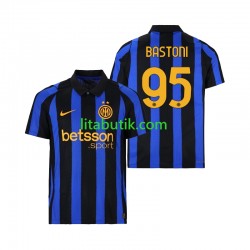 Inter Milan Alessandro Bastoni 95 Män Hemma Fotbollströja 2026-2027 Kortärmad Inter Milan Alessandro Bastoni 95 Män Hemma Fotbollströja 2026-2027 Kortärmad
